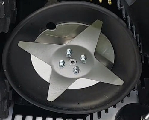 Robotický nôž Ambrogio Wiper Stiga 18 cm s kompletnými skrutkami, nehrdzavejúca oceľ